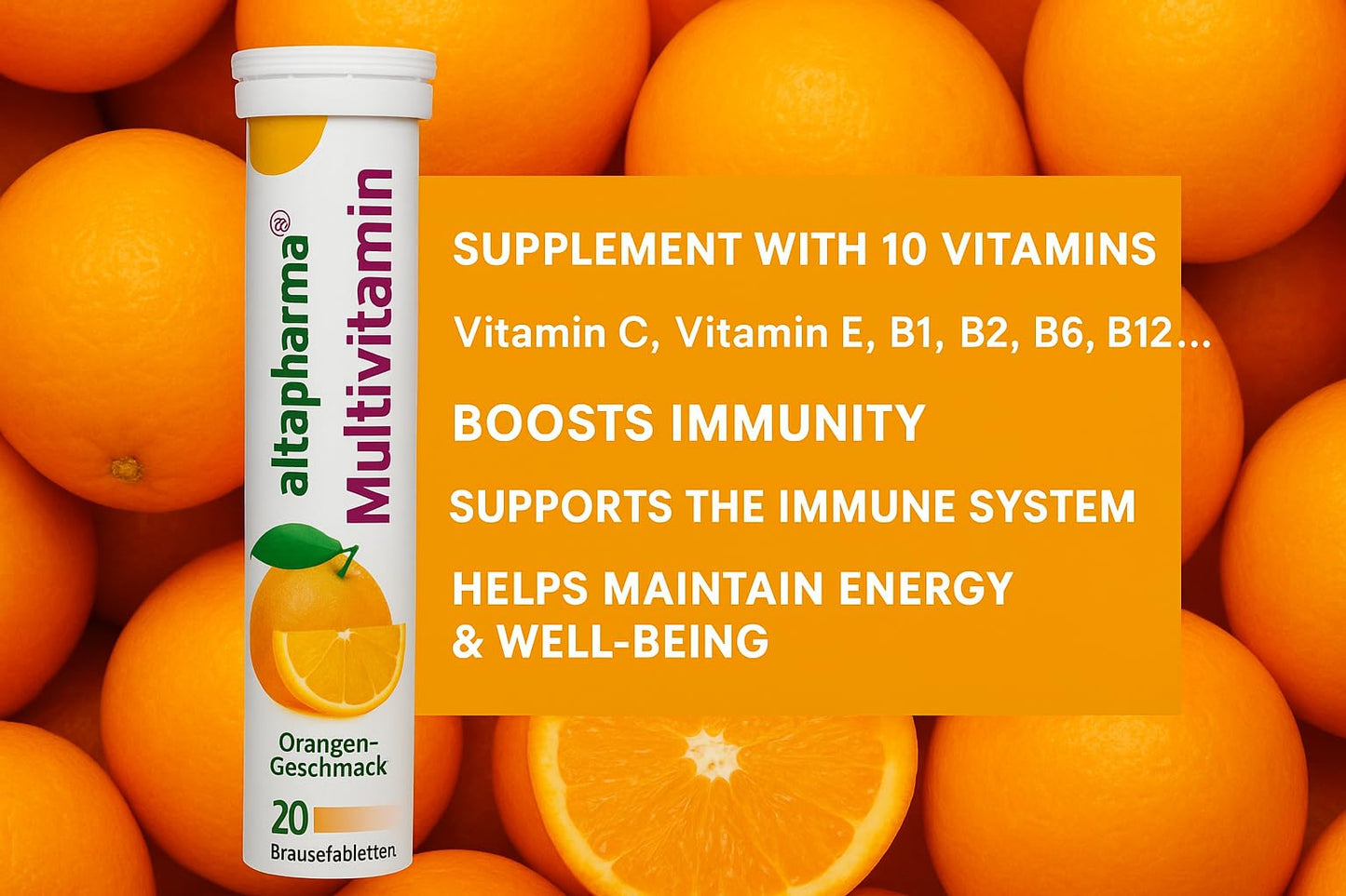 Rossmann FVLFIL Altapharma Dissolvable Multivitamins 1 Tablet