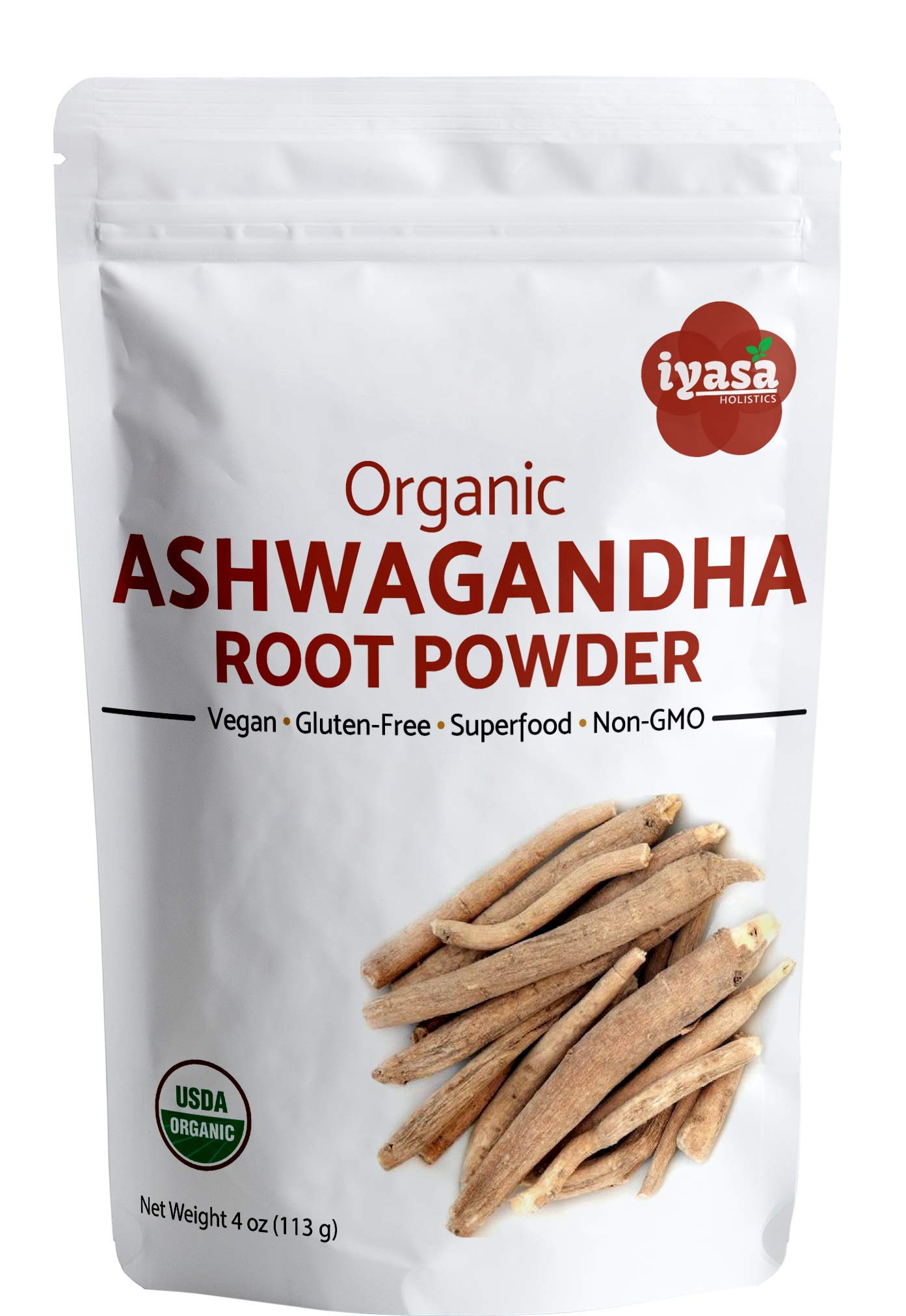 Iyasa Holistics Ashwagandha Powder 4 oz