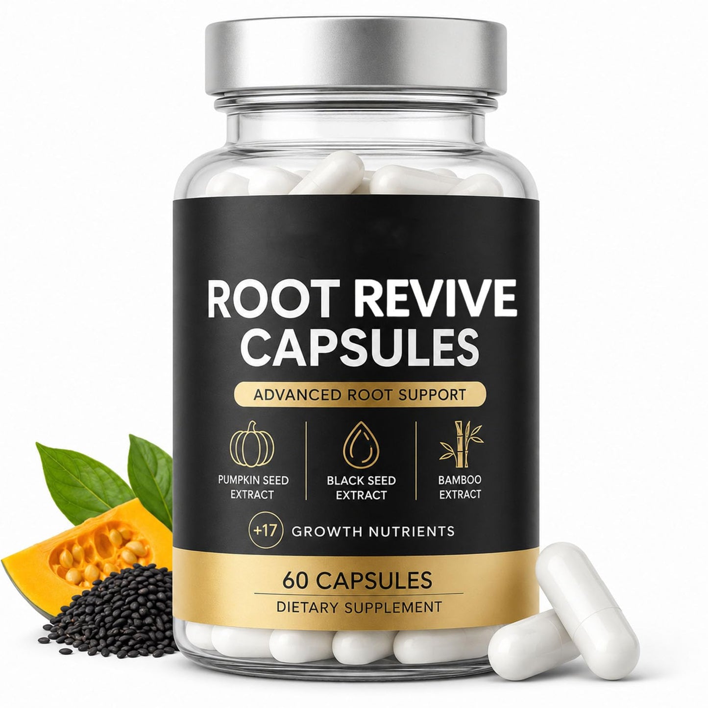 Tilly Bare Root Revive Capsules 60 Count
