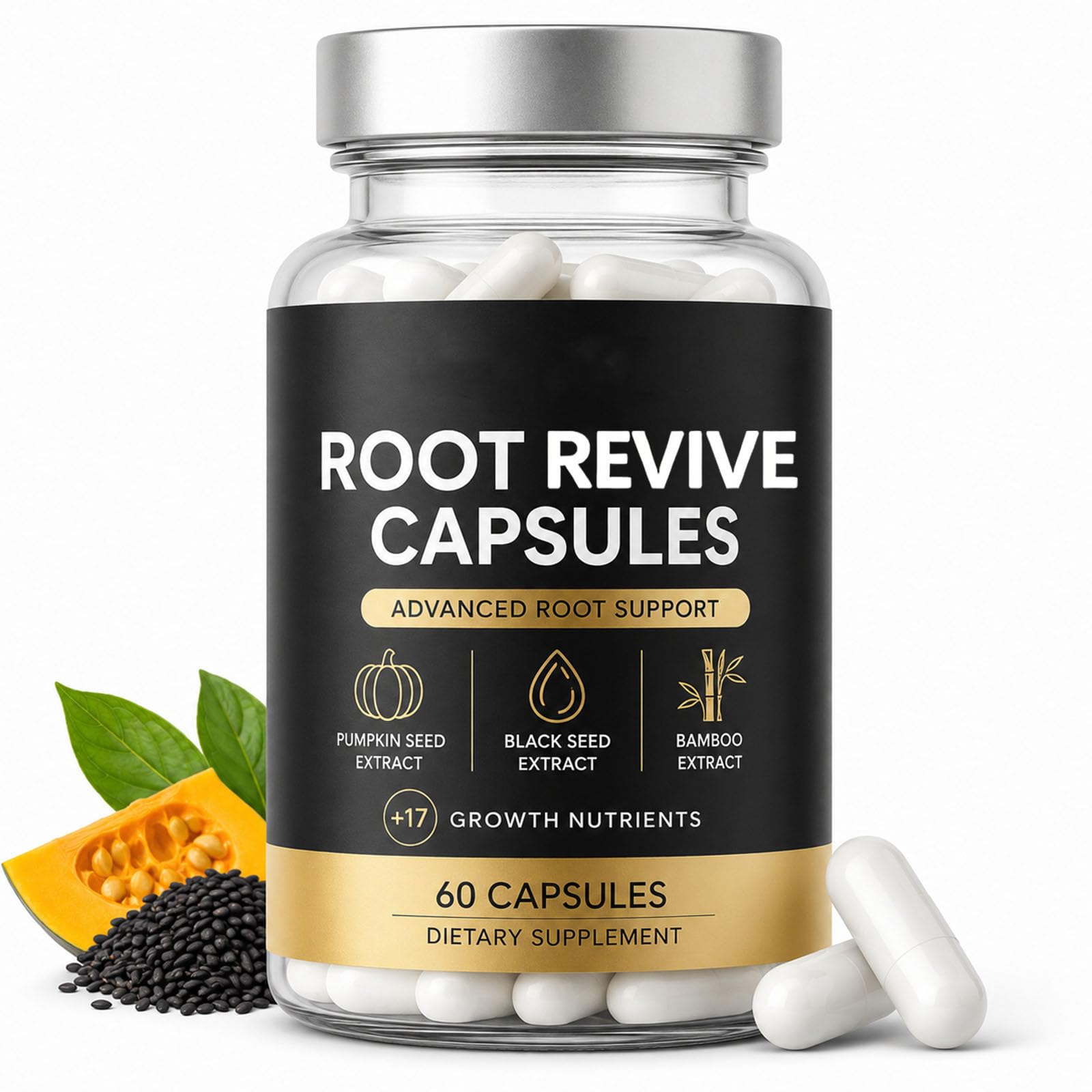 Tilly Bare Root Revive Capsules 60 Count