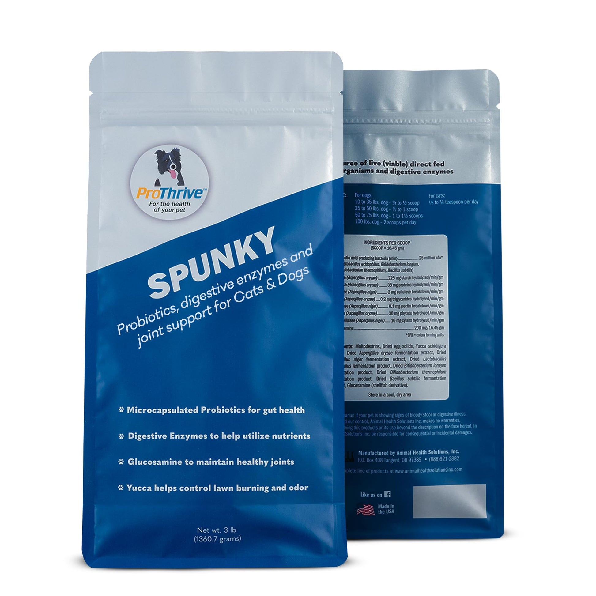 ProThrive Spunky Digestive Supplement Powder, 48