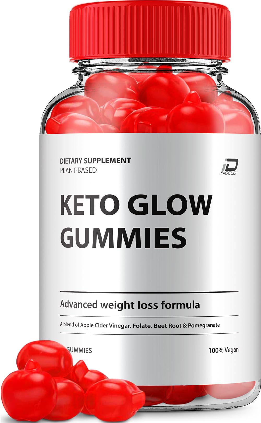 Indelo Keto Glow Gummies, 60 Gummies