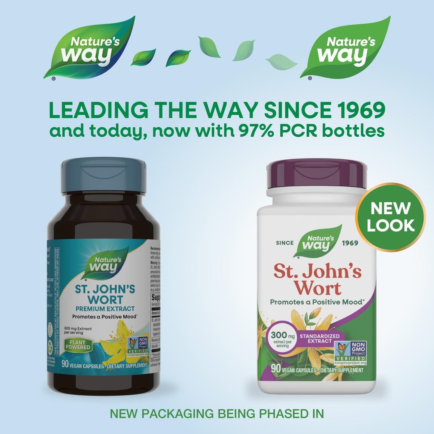 Nature's Way St. John's Wort Premium Extract 90 Capsules