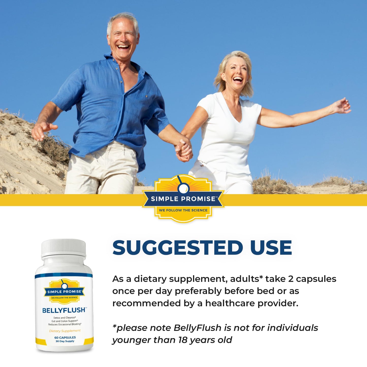 Simple Promise BellyFlush and Consti-Slim Bundle Capsules 120