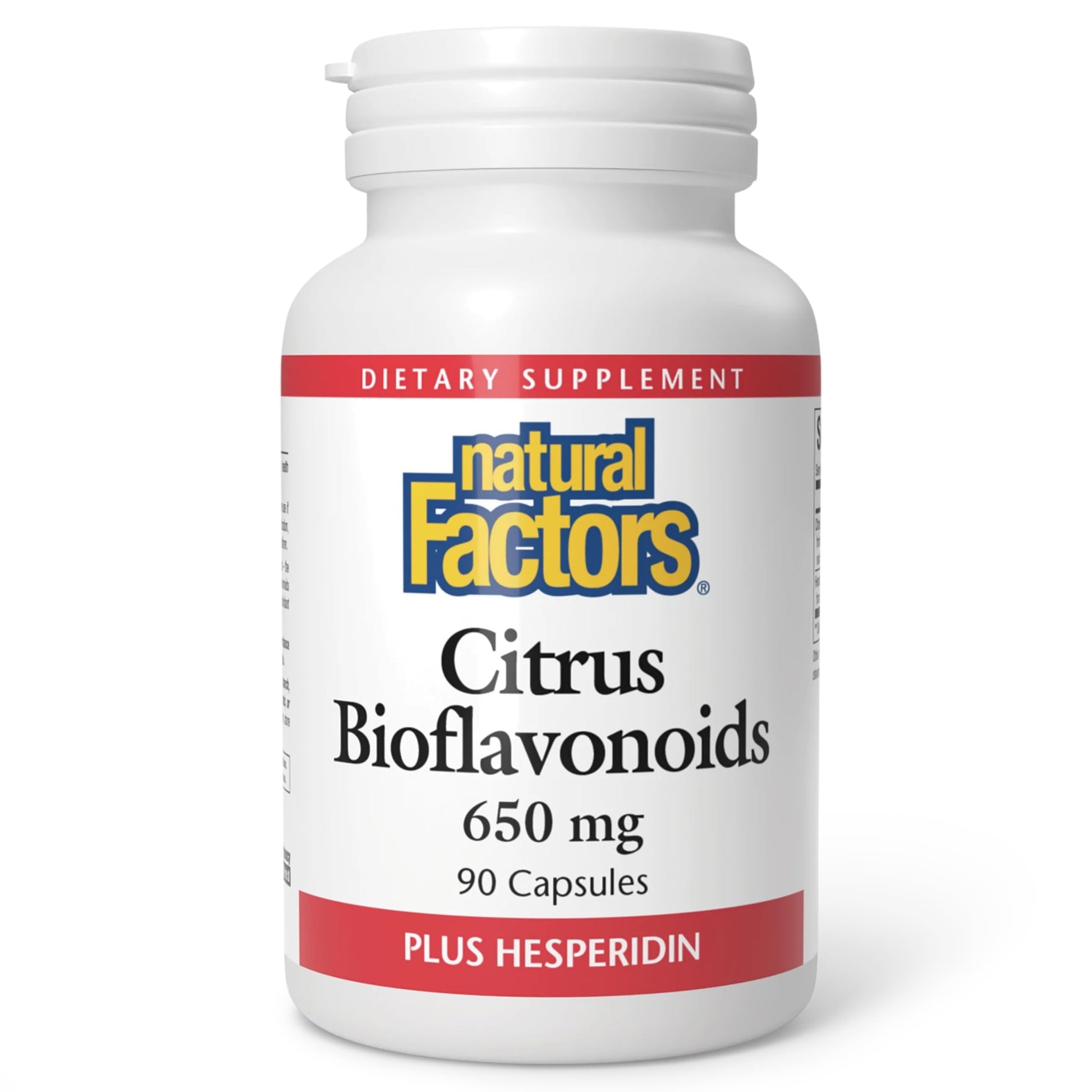 Natural Factors Citrus Bioflavonoids 650mg Capsules, 90 Count
