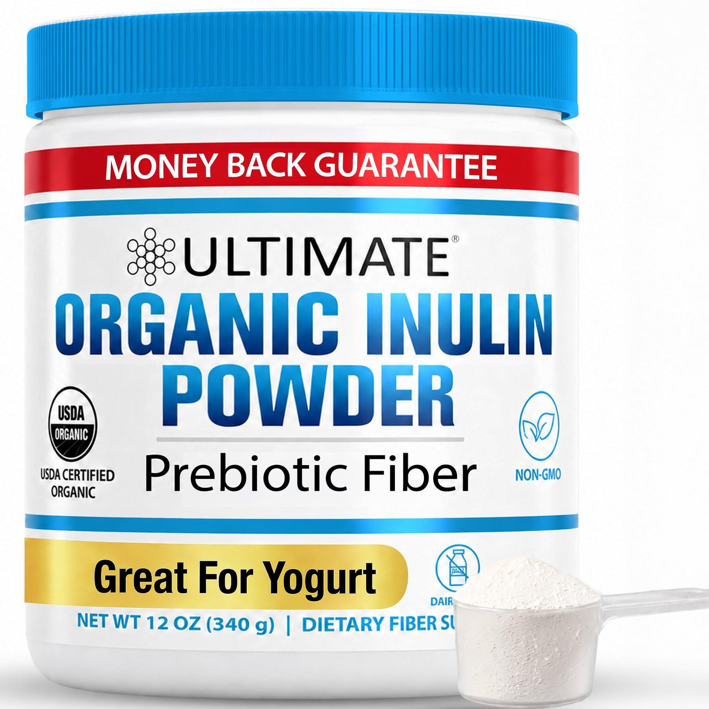 Ultimate Organic Inulin Powder 12