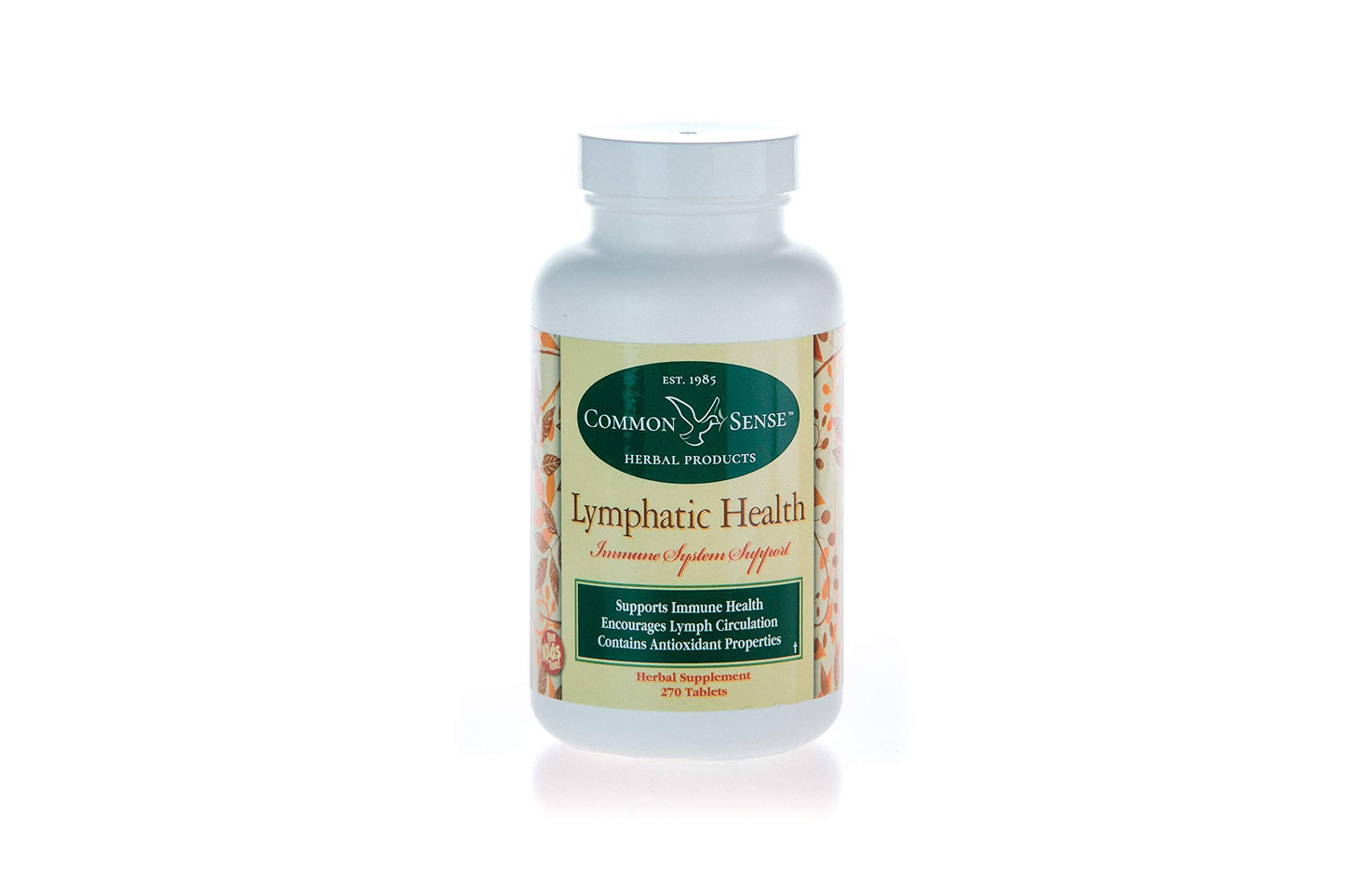Common Sense Herbal Products Lymphatic Health: Immune System Support 120 Tablets