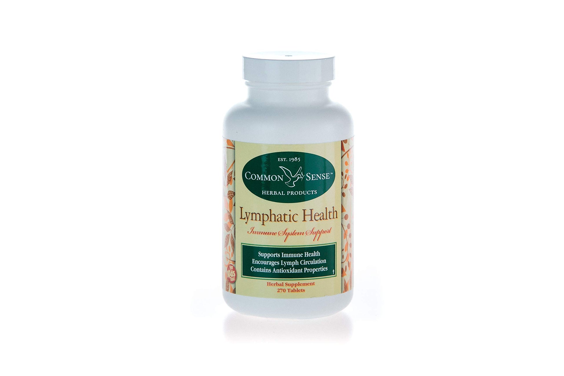 Common Sense Herbal Products Lymphatic Health: Immune System Support 120 Tablets