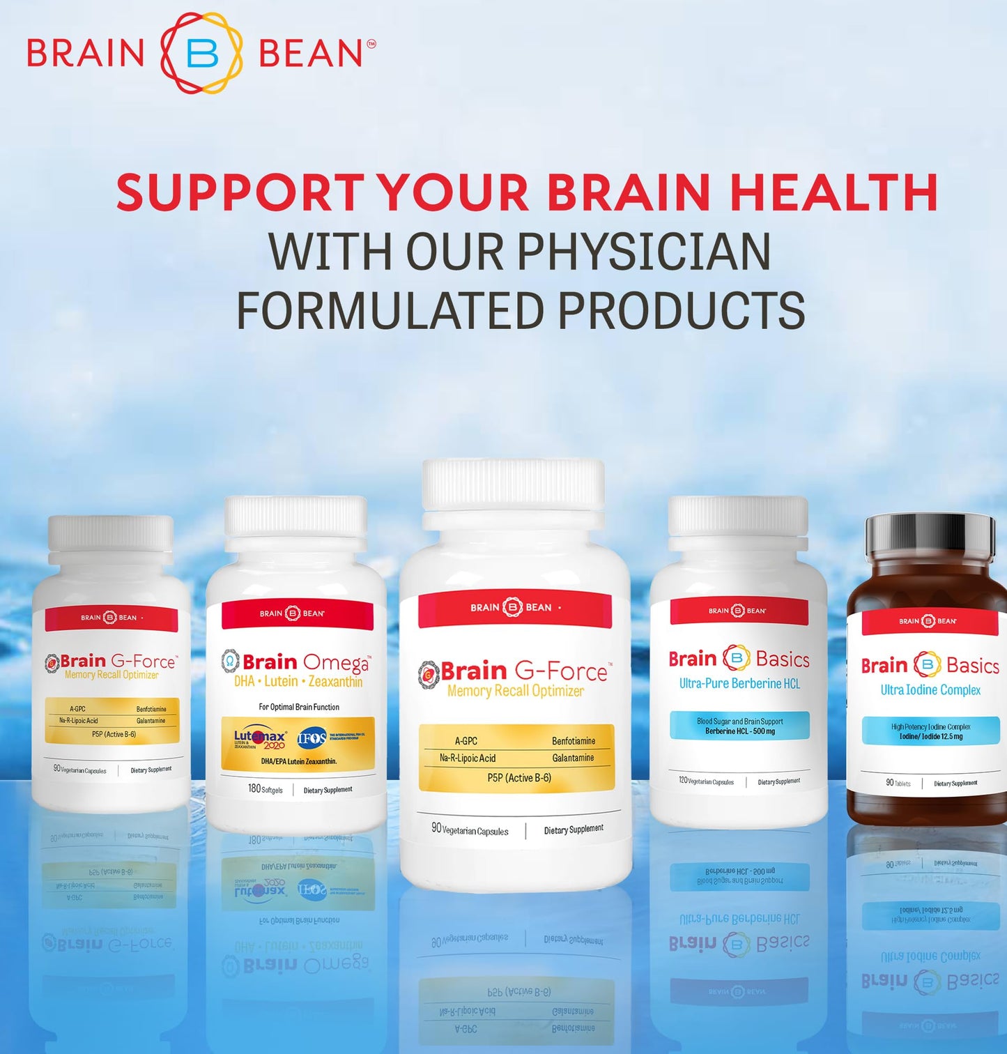 Brain Bean Brain G-Force Capsule 90 Count