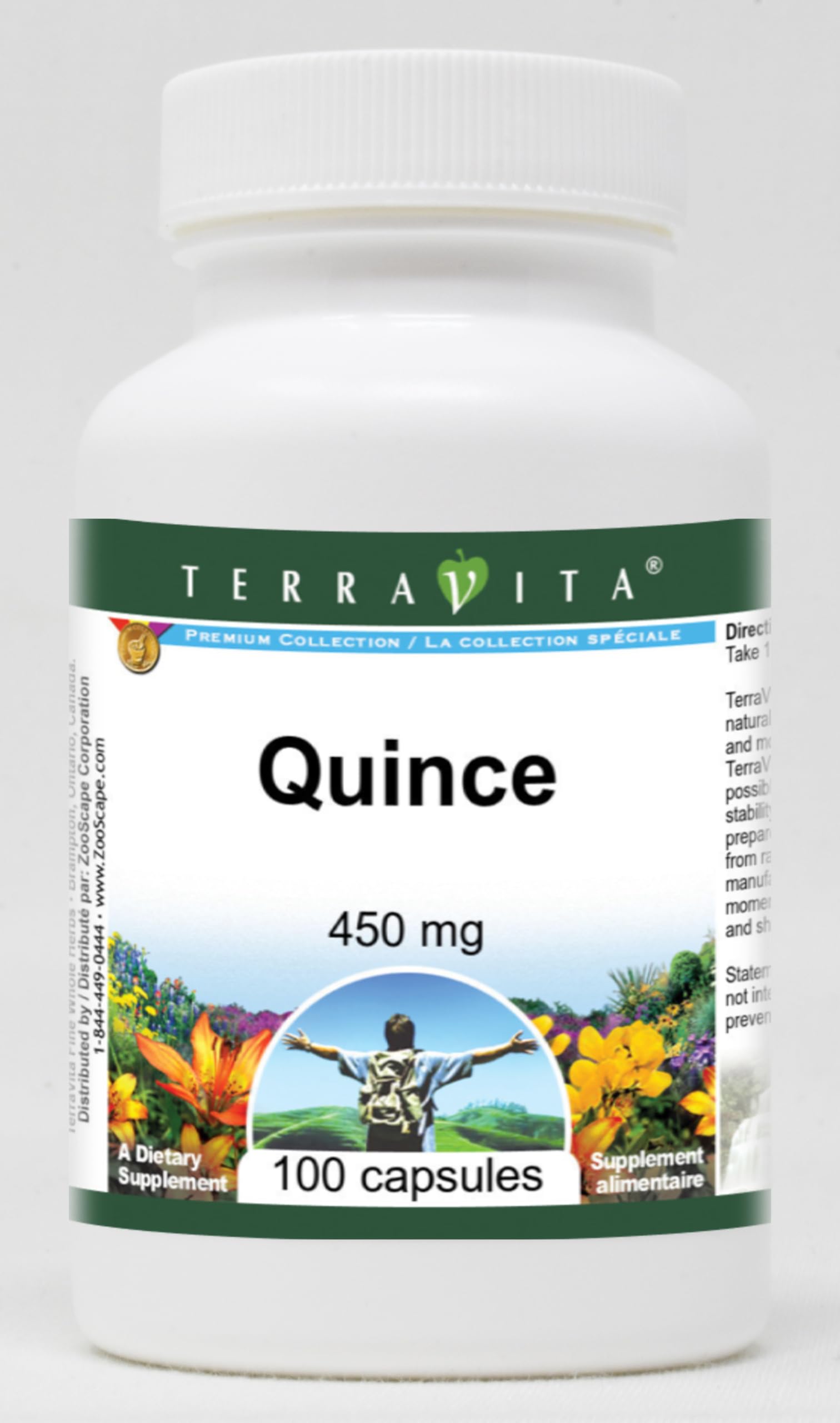Terravita Quince - 450 mg Capsules 100 Count