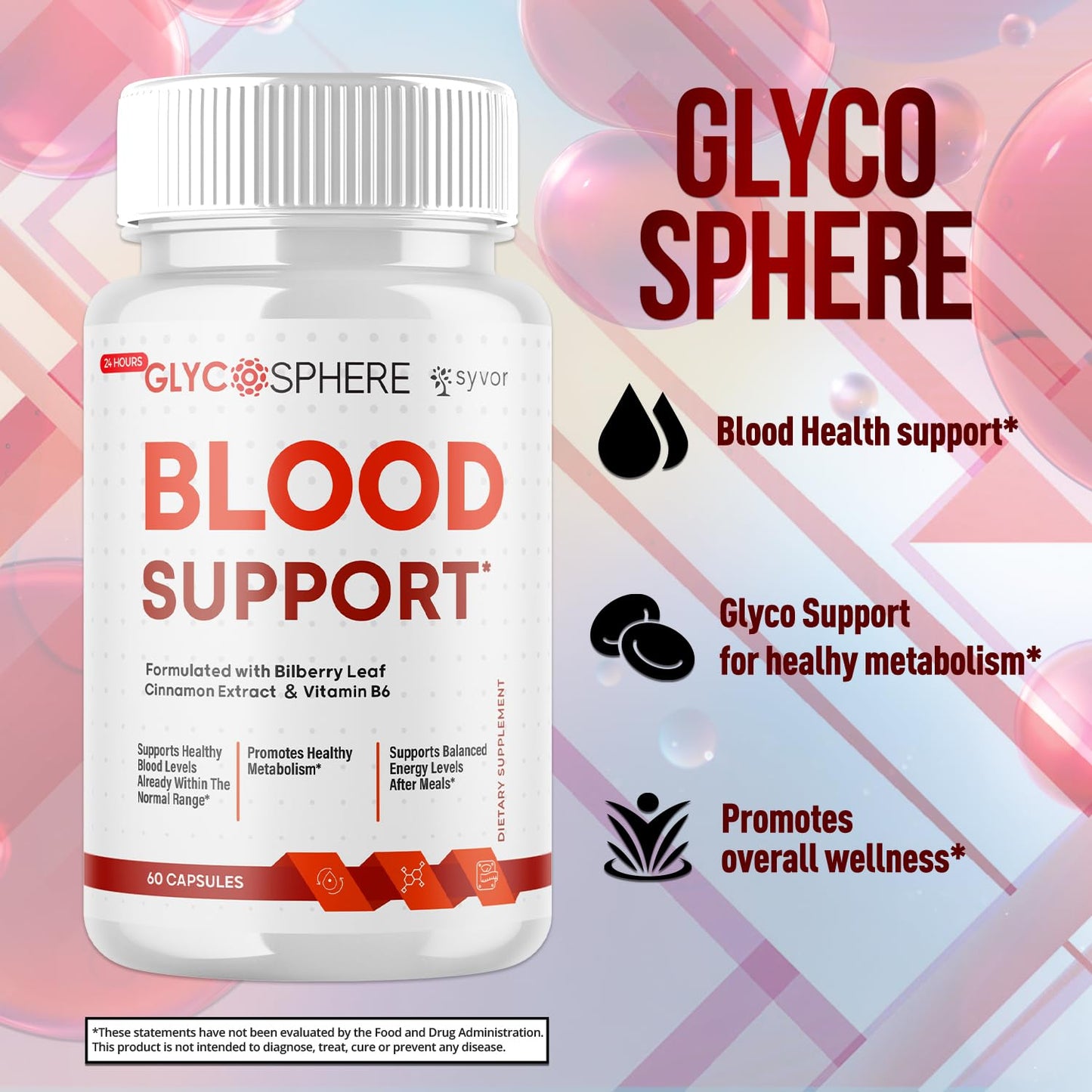 Syvor Glyco Sphere Capsules 180 Capsules