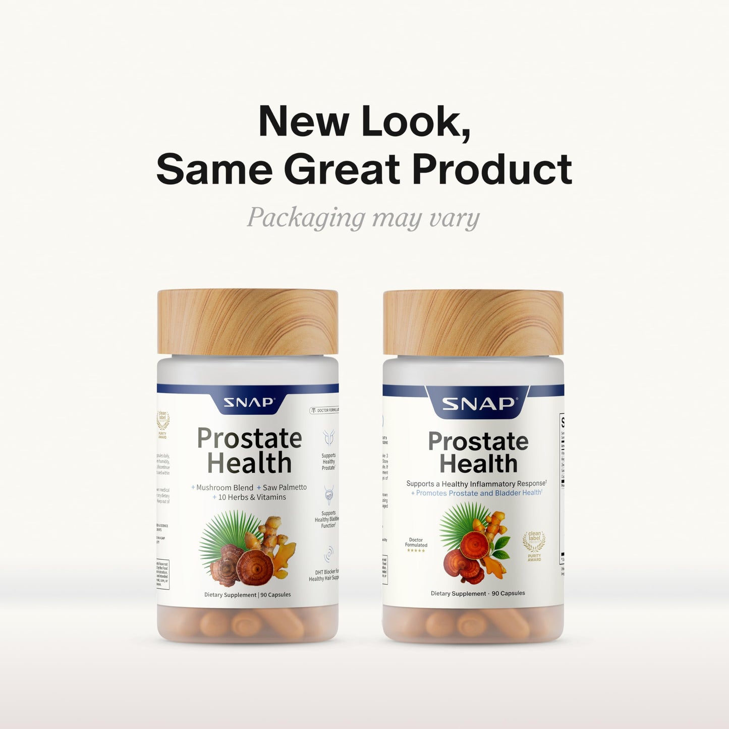 Snap Supplements Prostate Health Supplements for Men Capsule, 180 Capsules