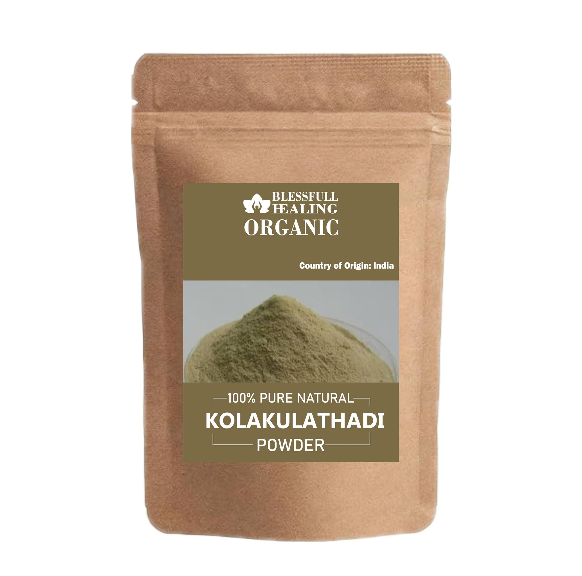 Blessfull Healing Organic Kolakulathadi Powder 300 Gram (10.58 oz)