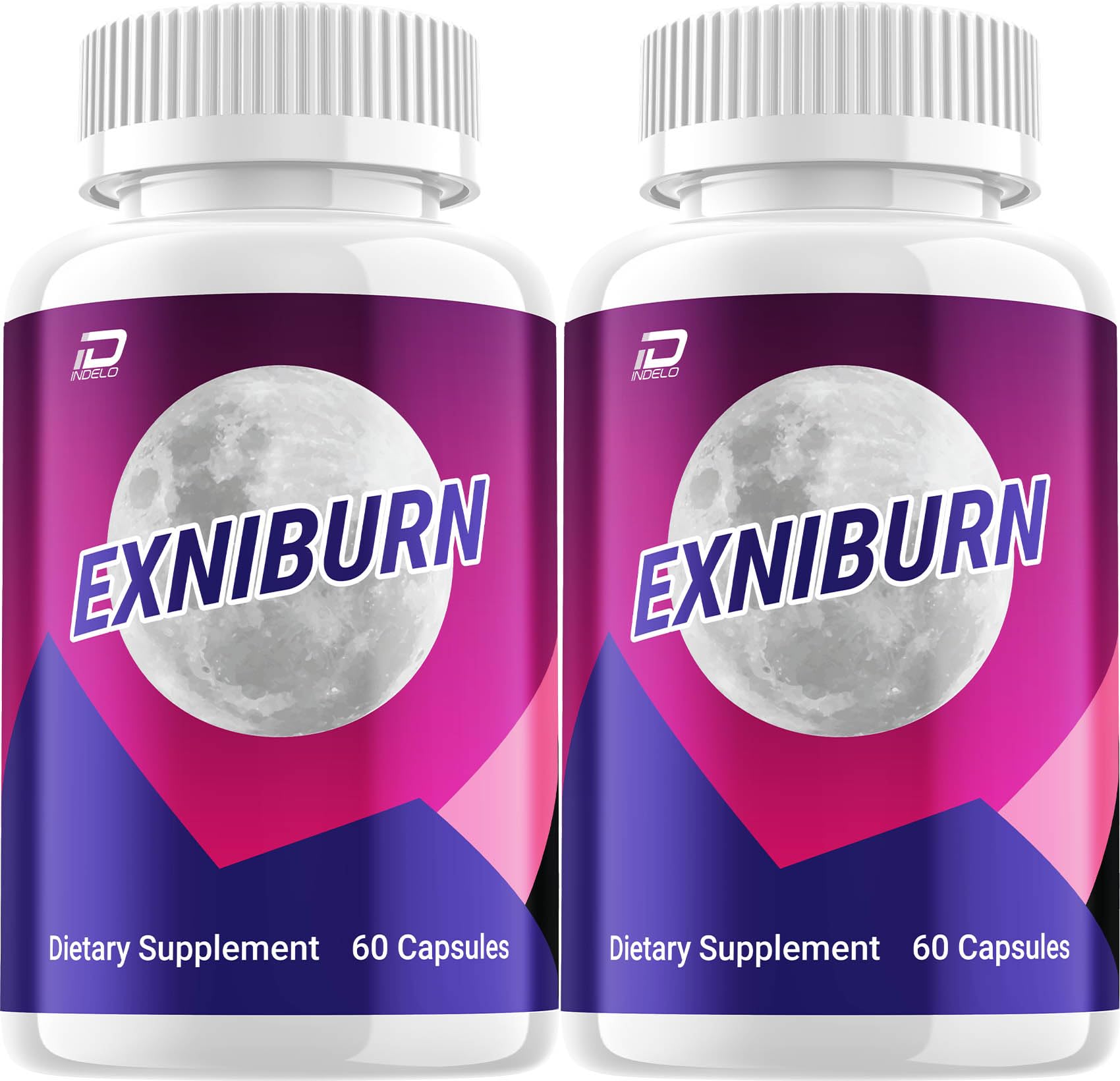 Indelo Exniburn Natural Ingredients Advanced Formula 800mg Dietary Supplement, 120 Capsules
