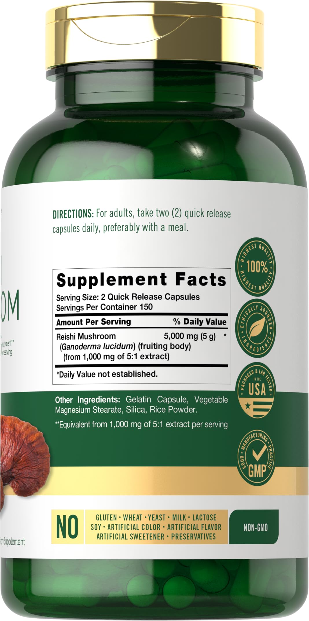 Carlyle Reishi Mushroom Capsule 300