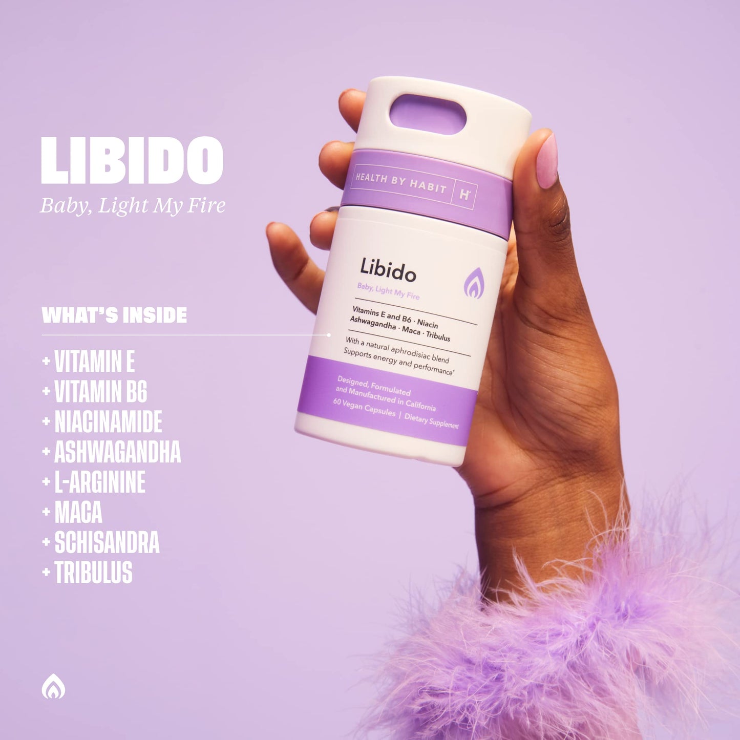 H' Habit Health by Habit Libido Blend 60 Capsules