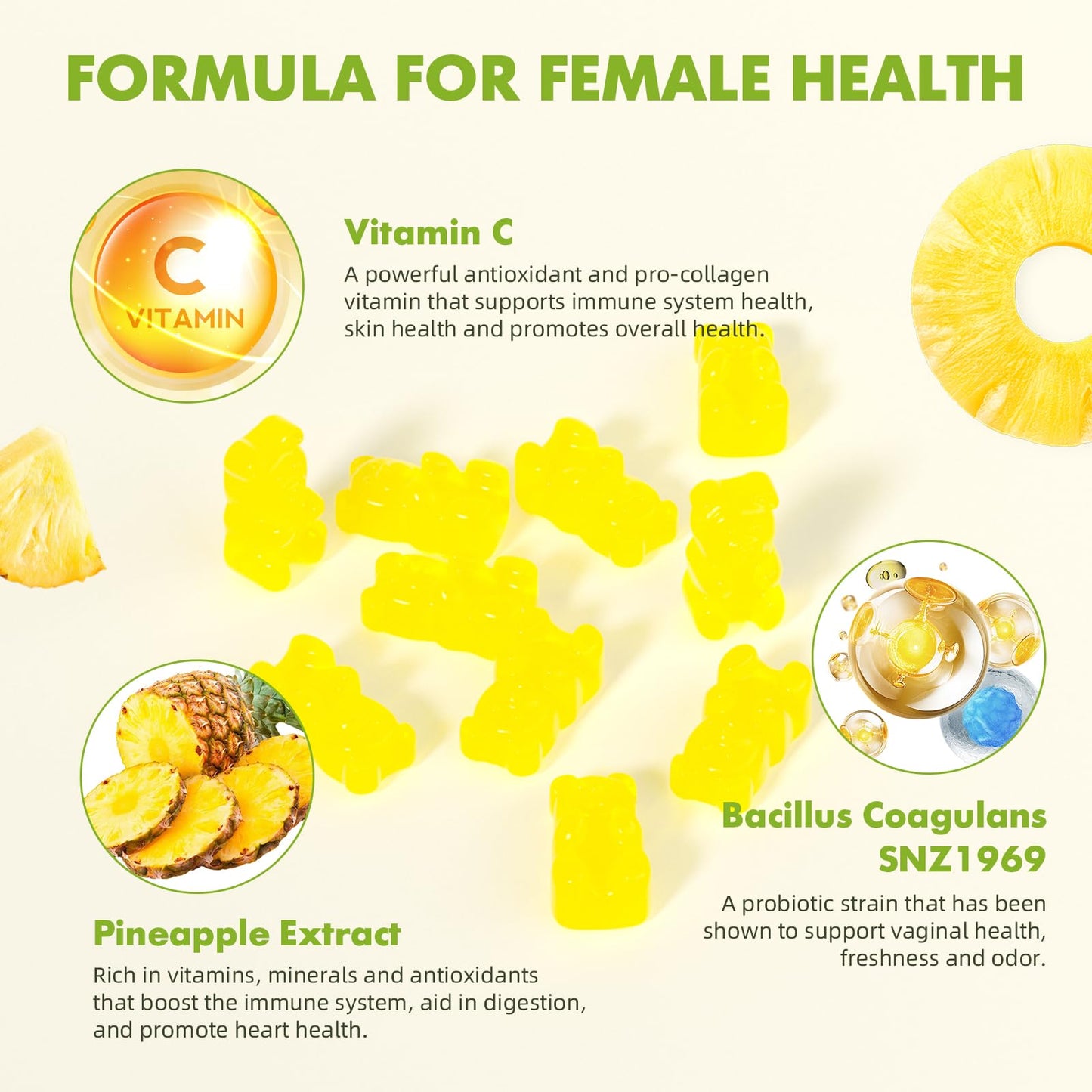 softbear Premium Feminine Balance Gummies 60