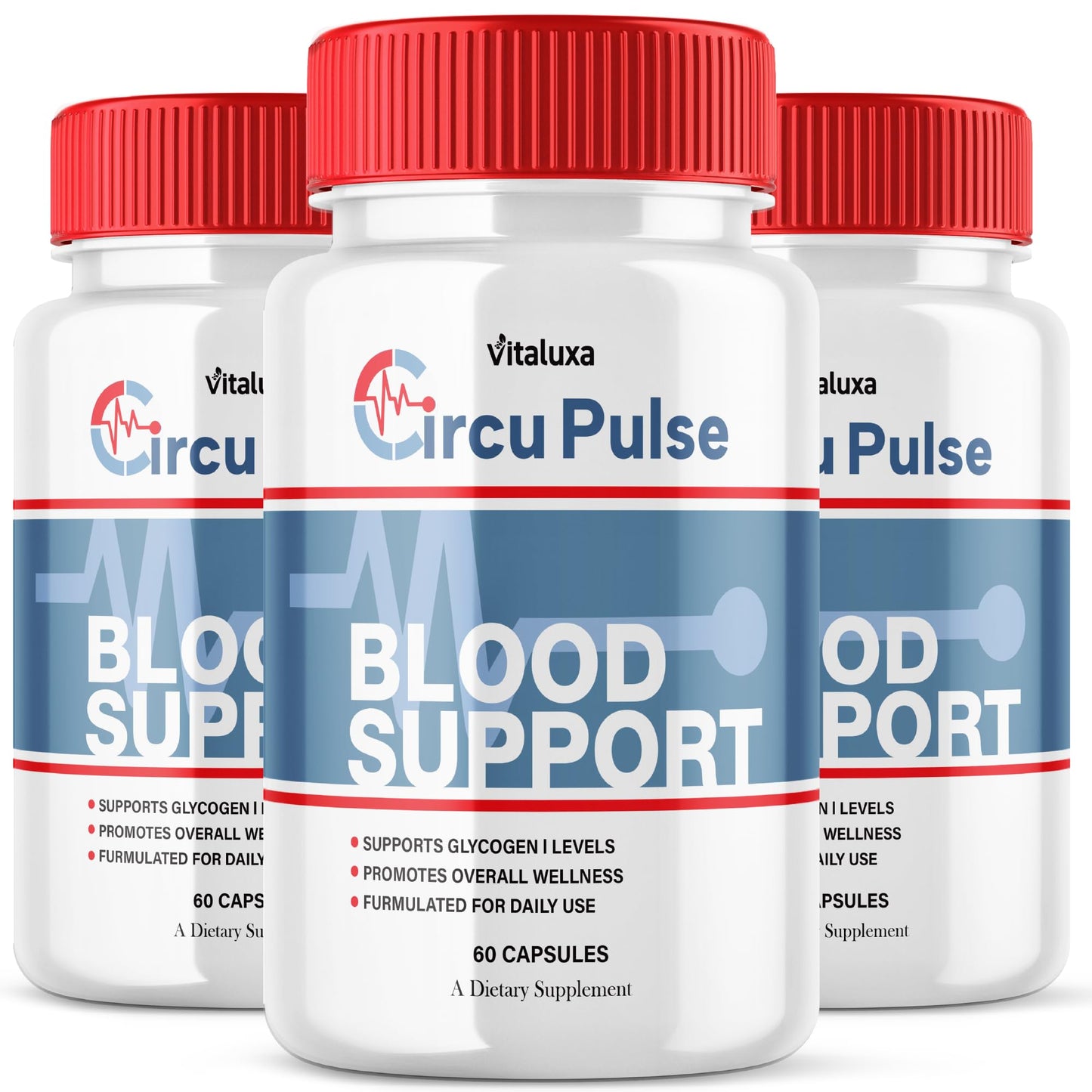 Vitaluxa CircuPulse Blood Support Capsules 180 Count