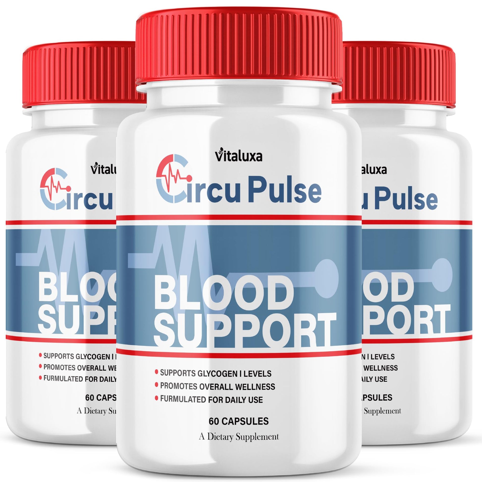 Vitaluxa CircuPulse Blood Support Capsules 180 Count