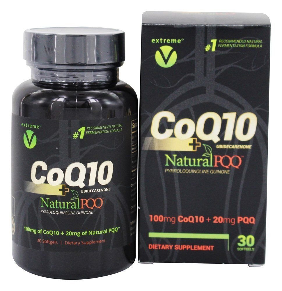 Extreme V CoQ10 Plus Natural PQQ Softgels 30