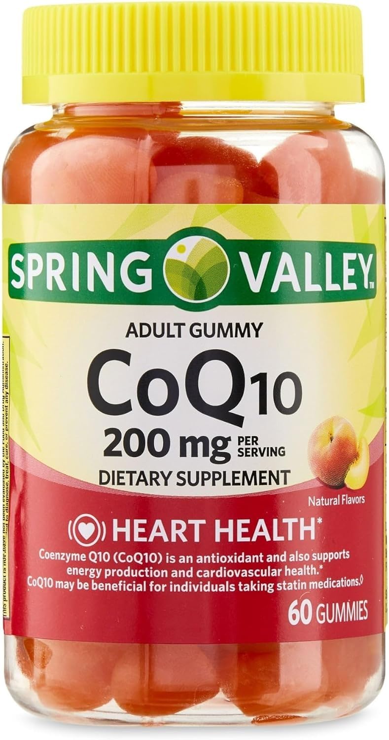 BasketGoods CoQ10 200mg Gummies, 60 Count