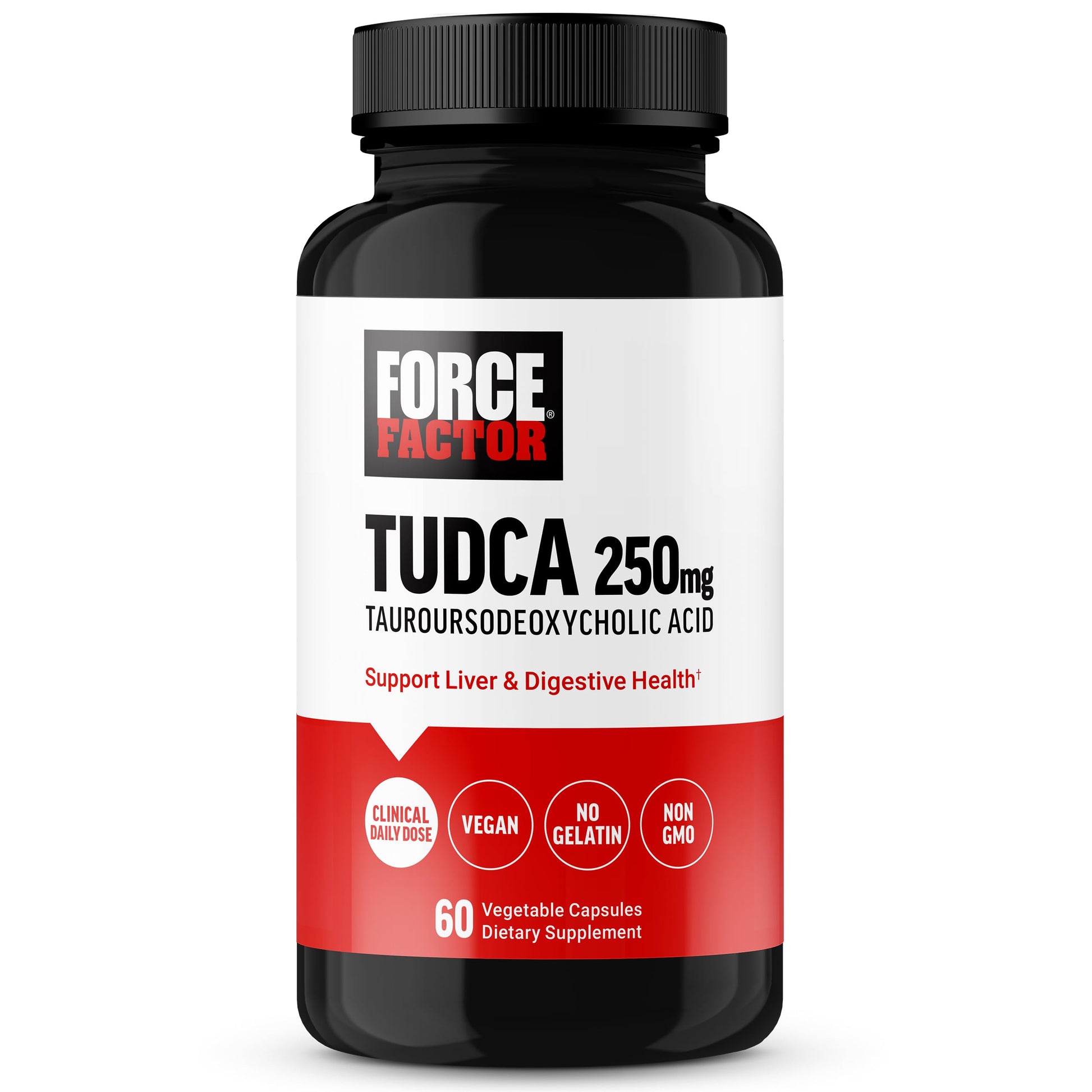 Force Factor TUDCA Liver Support Supplement Capsule, 60 Capsules