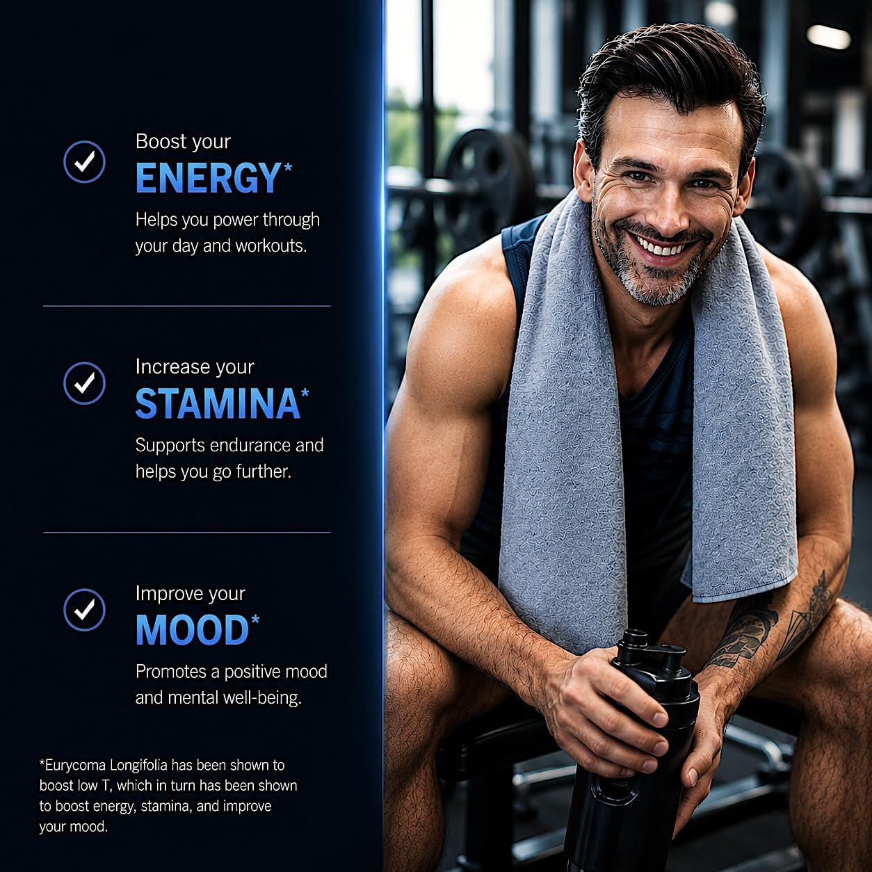 Andro400 Max Advanced T-Support & Nitric Oxide Booster – Traditional Tongkat Ali 100:1 Extract with L-Arginine & L-Citrulline – Supports Circulation and Physical Performance, Capsules, 120 Count