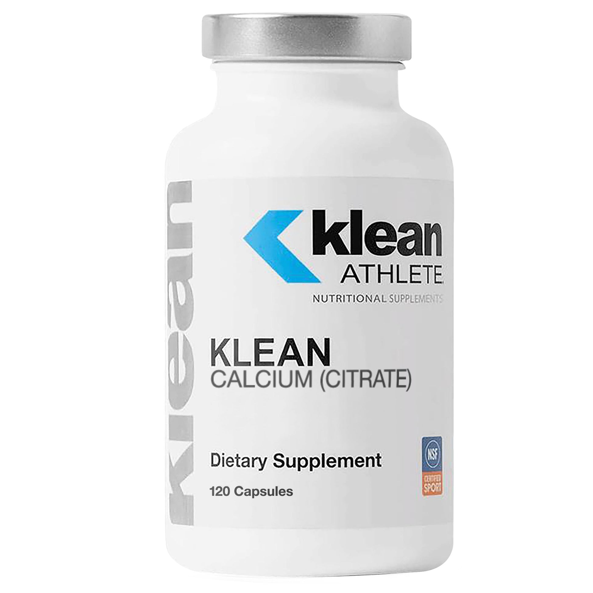 Klean Athlete Klean Calcium Citrate Capsules, 120 Capsules