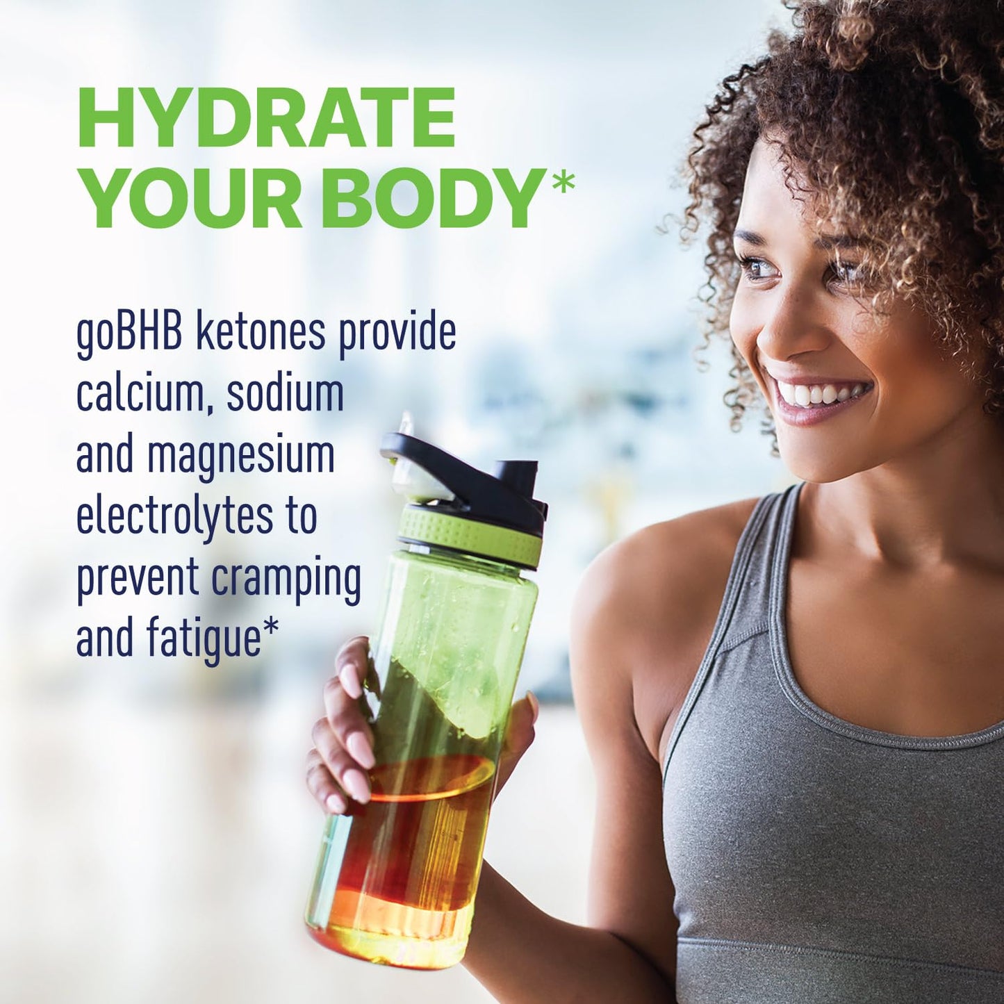 Real Ketones BHB Exogenous Ketones Energy Powder Sugar Free Electrolyte Powder with 4 Main Fasting Electrolytes & Hydrating Patented BHB Ketones for Energy & Focus, 8.3 Ounce