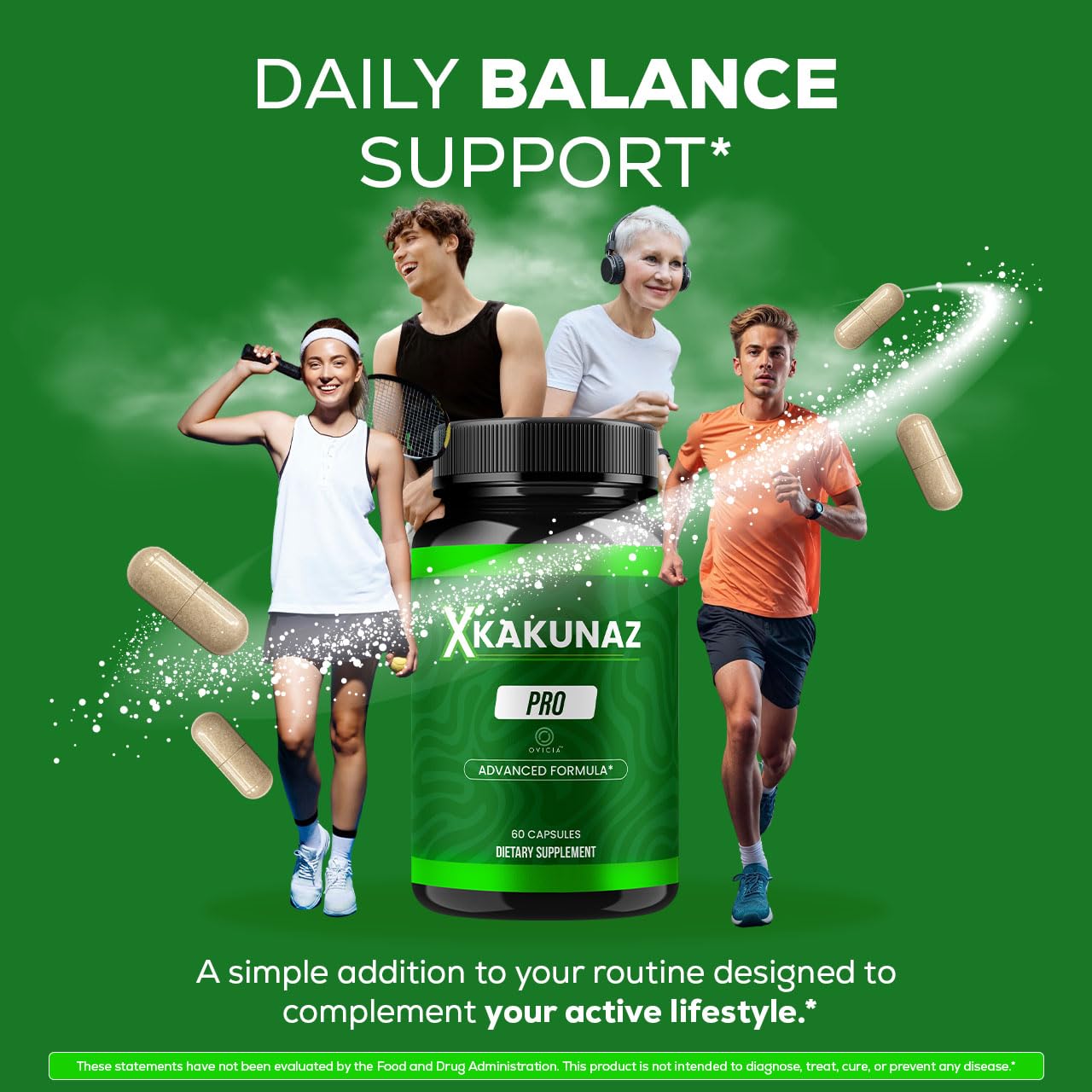 OVICIA X Kakunaz Capsules, 60 Capsules