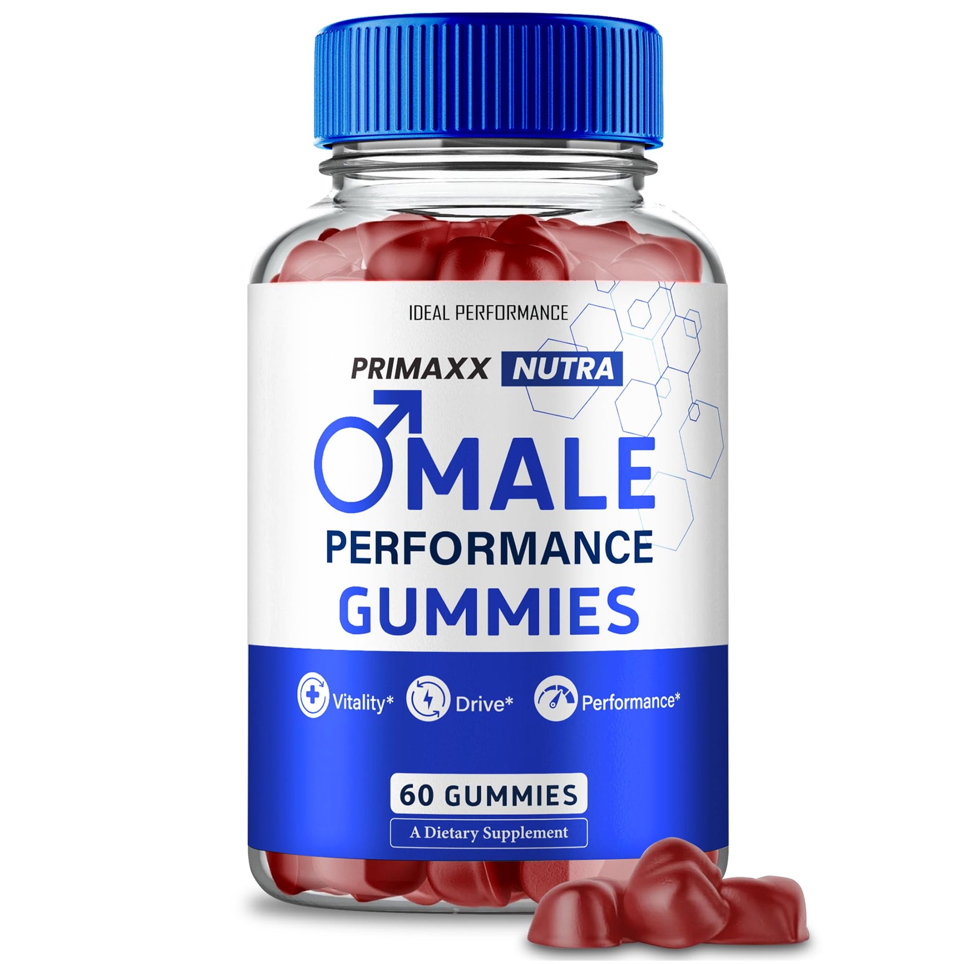 IDEAL PERFORMANCE Primaxx Nutra Male Gummies Gummy 60 Count