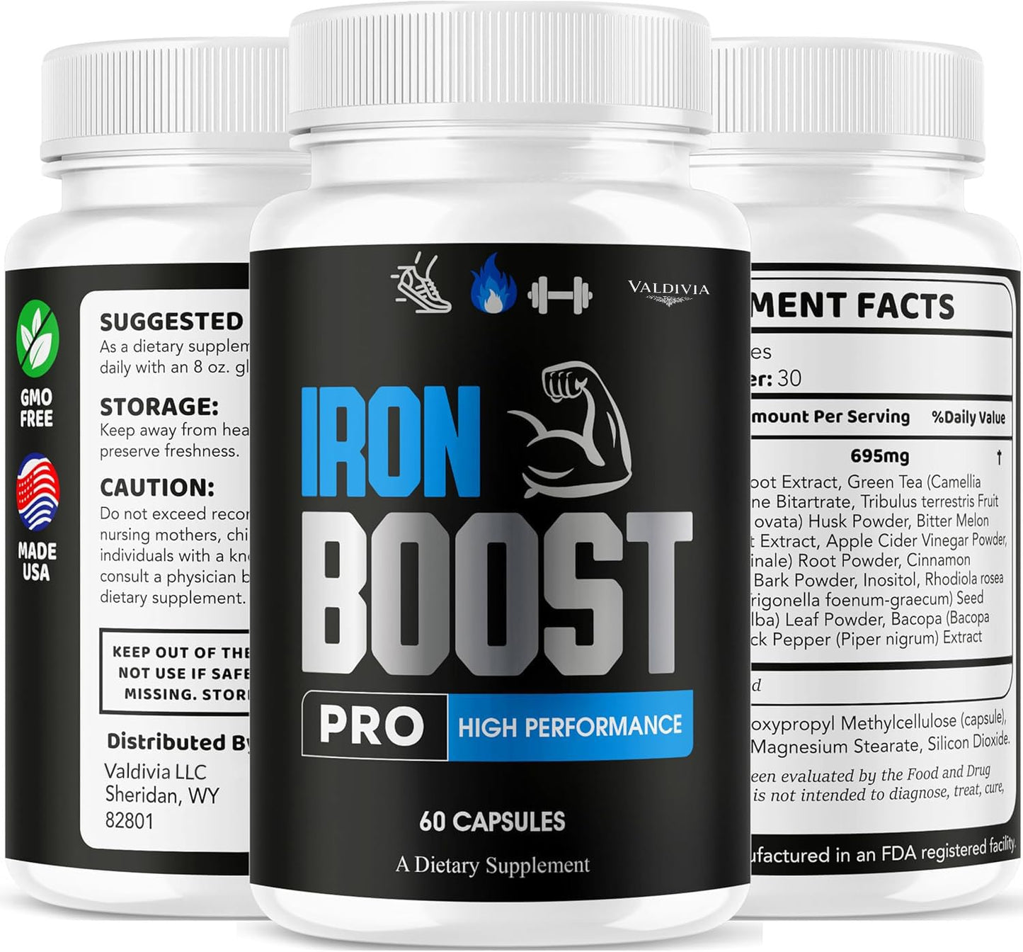 Valdivia Iron Boost Pro 300 Capsules