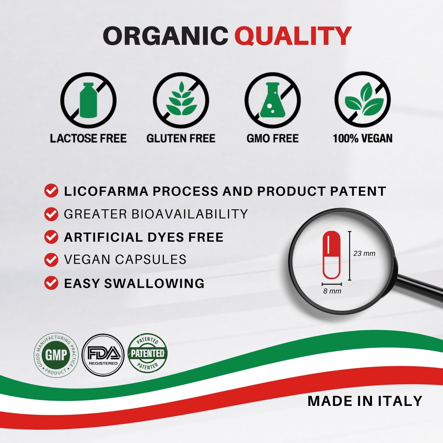 Licofarma Organic Lycopene Capsule Pack, 150 Capsules