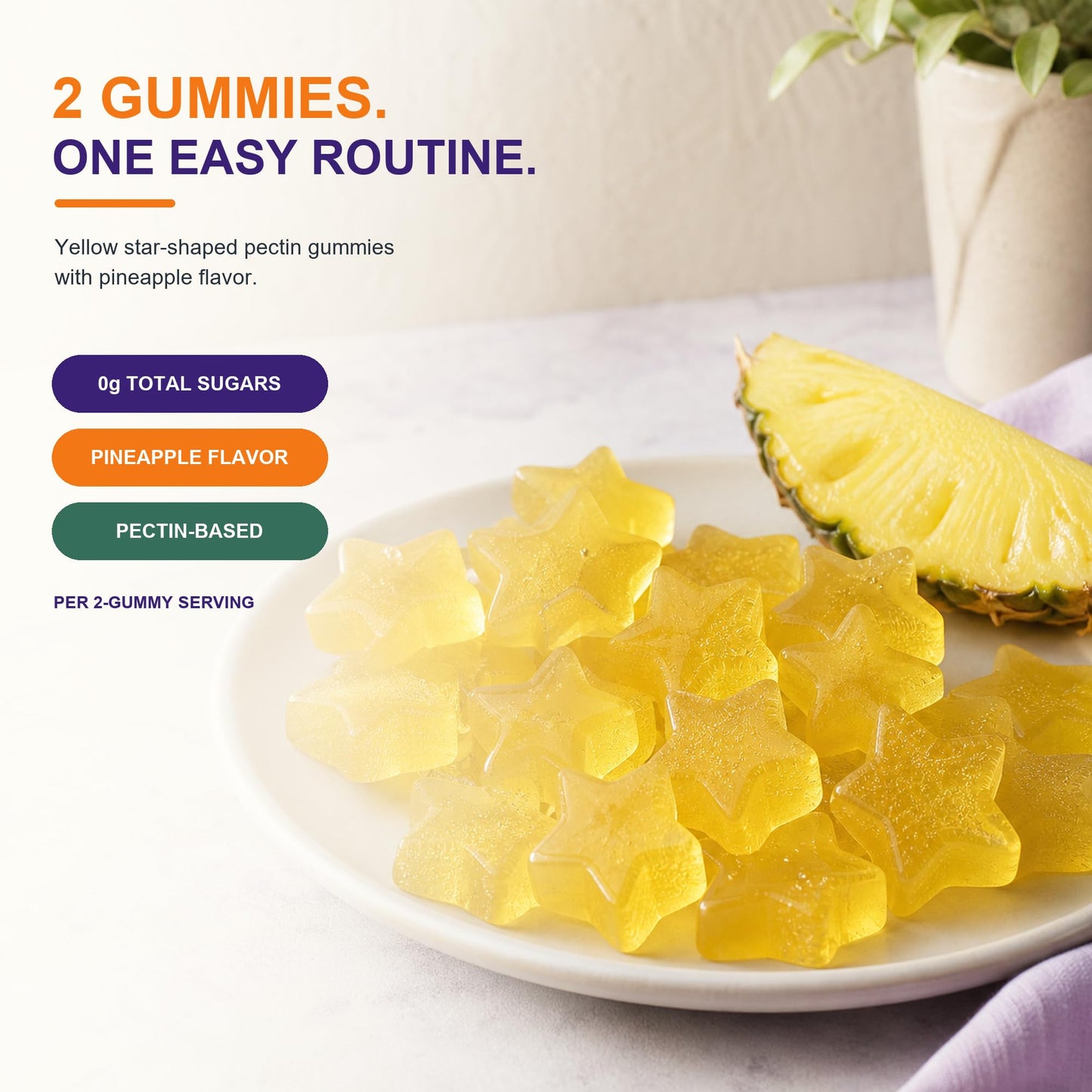 Occotaps Lutein & Zeaxanthin Eye Vitamins Gummies 60 Count