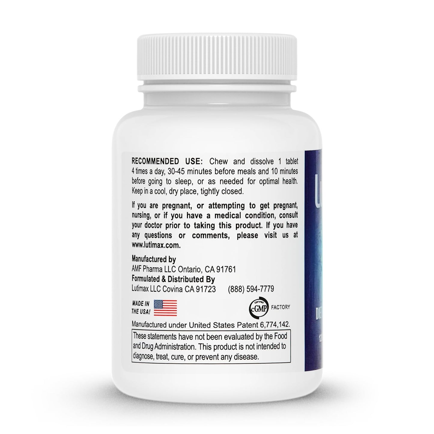 Luti Lutimax Luteolin Complex w/Rutin 120 Tablets