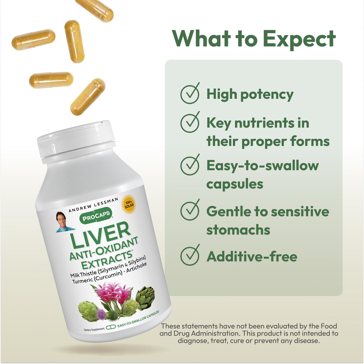 Andrew Lessman Liver Anti-Oxidant Extracts Capsules 180