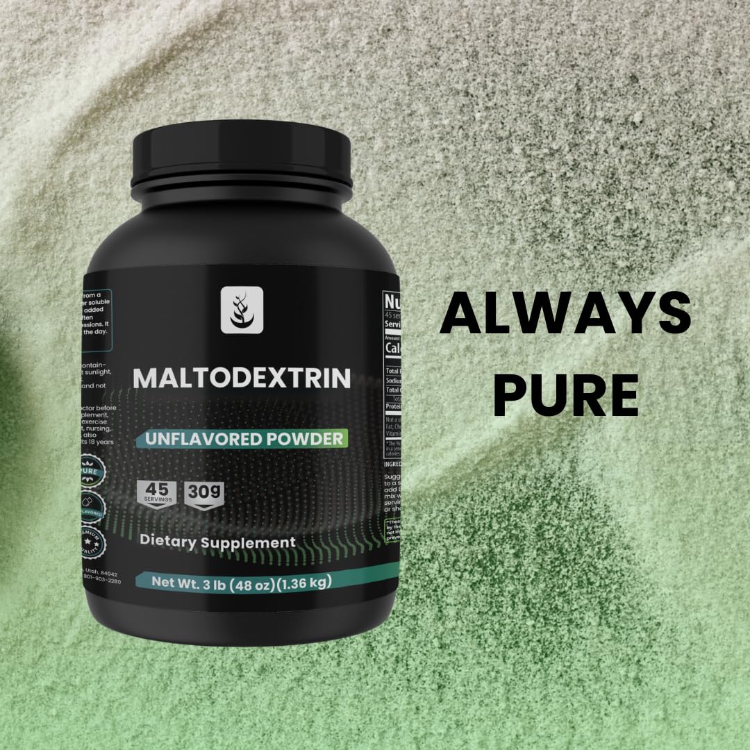 PURE ORIGINAL INGREDIENTS Maltodextrin Powder 48
