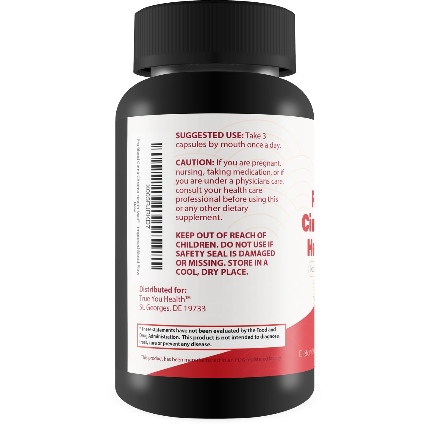 Generic Pro Blood Cinna Chroma Health Max Capsules 1 Count