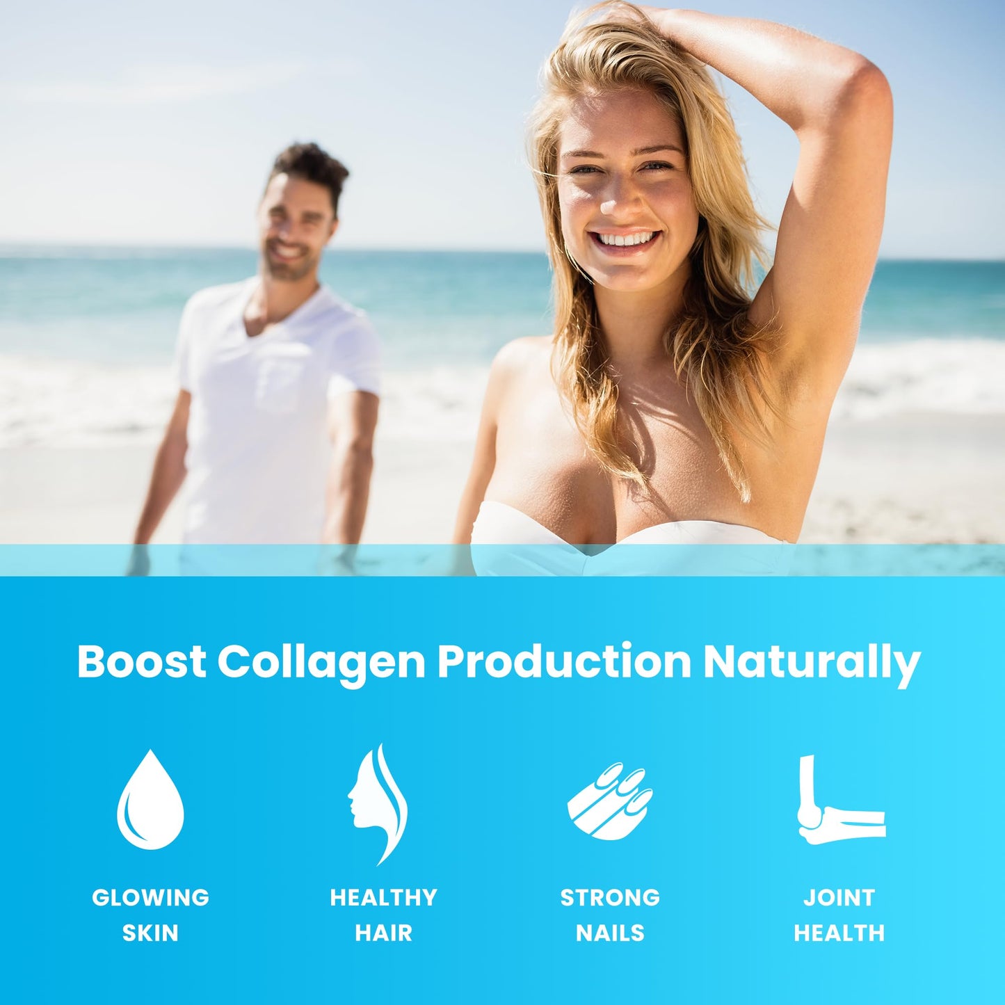 NutraChamps Biotin and Collagen Boosting Gummies, 120 Gummies