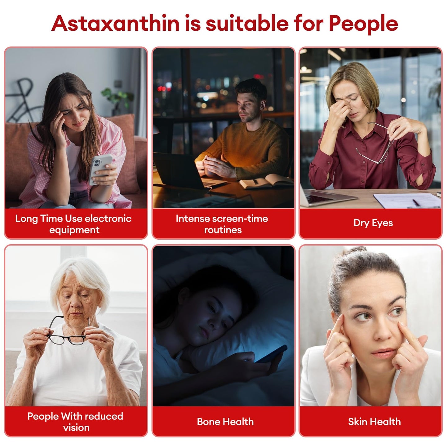 Coycozy Astaxanthin 12mg Natural Softgels, 120 Count