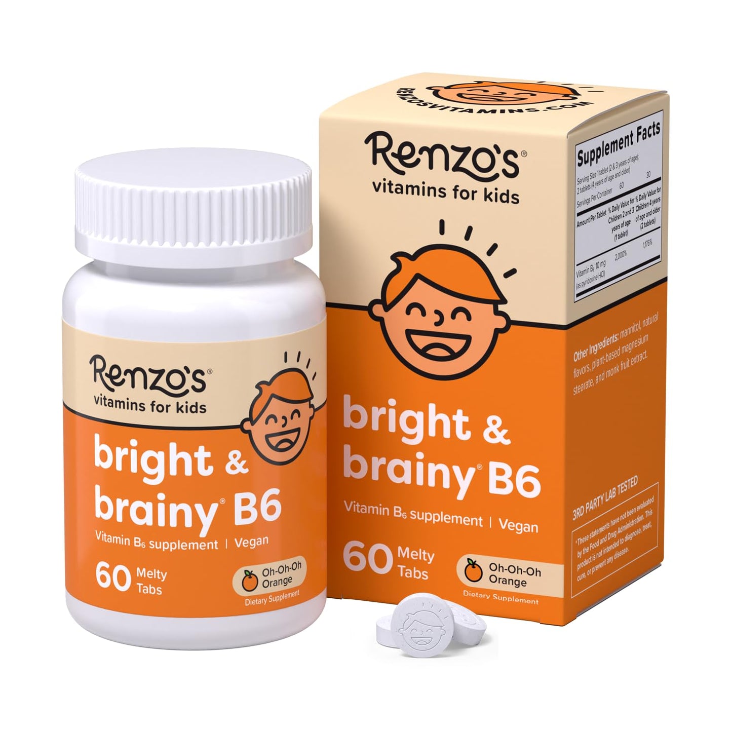 Renzo's Adventurous Kid Bundle Multivitamins, Tablets