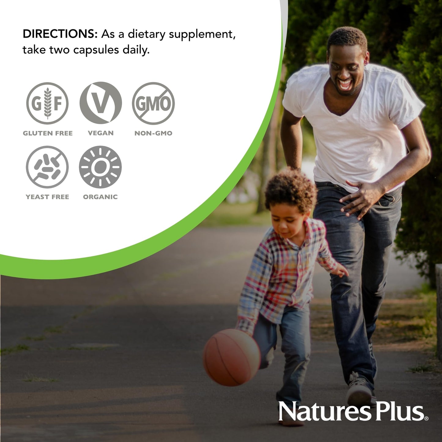 NaturesPlus Source of Life Garden Vitamin B12 Capsule 120