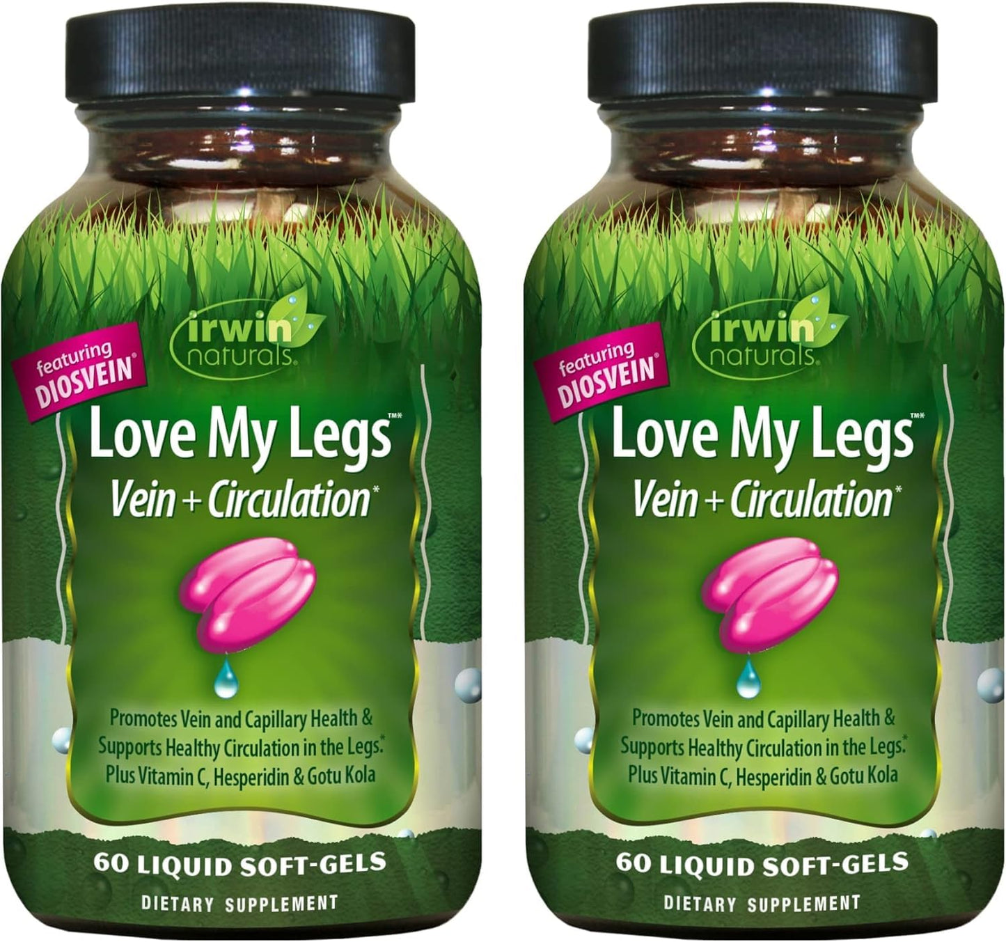 Irwin Naturals Love My Legs Vein & Circulation Support Formula Softgels 120