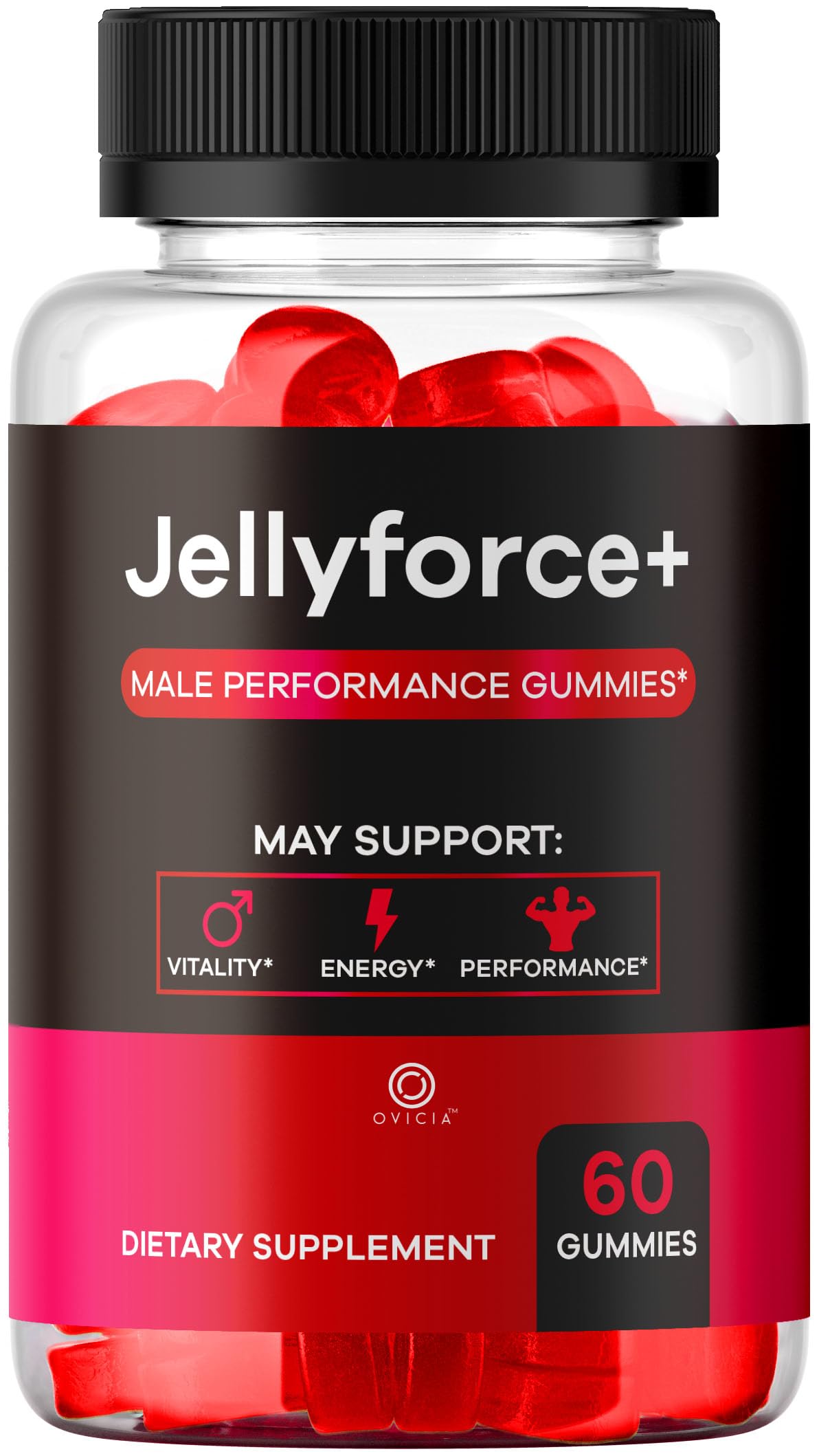 OVICIA Jelly Force Gummies 60 Gummies