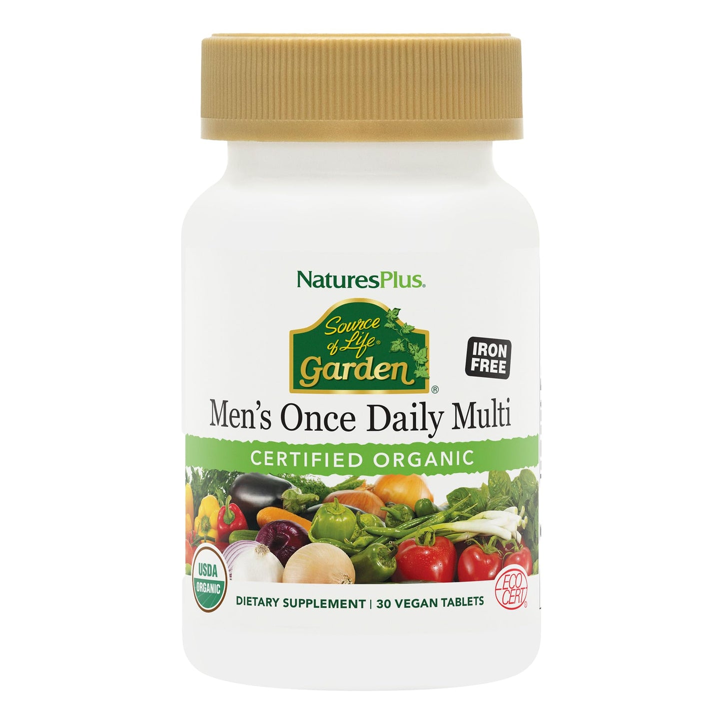 Nature's Plus Source of Life Garden Men's Once Daily Multivitamin 30 Tablets
