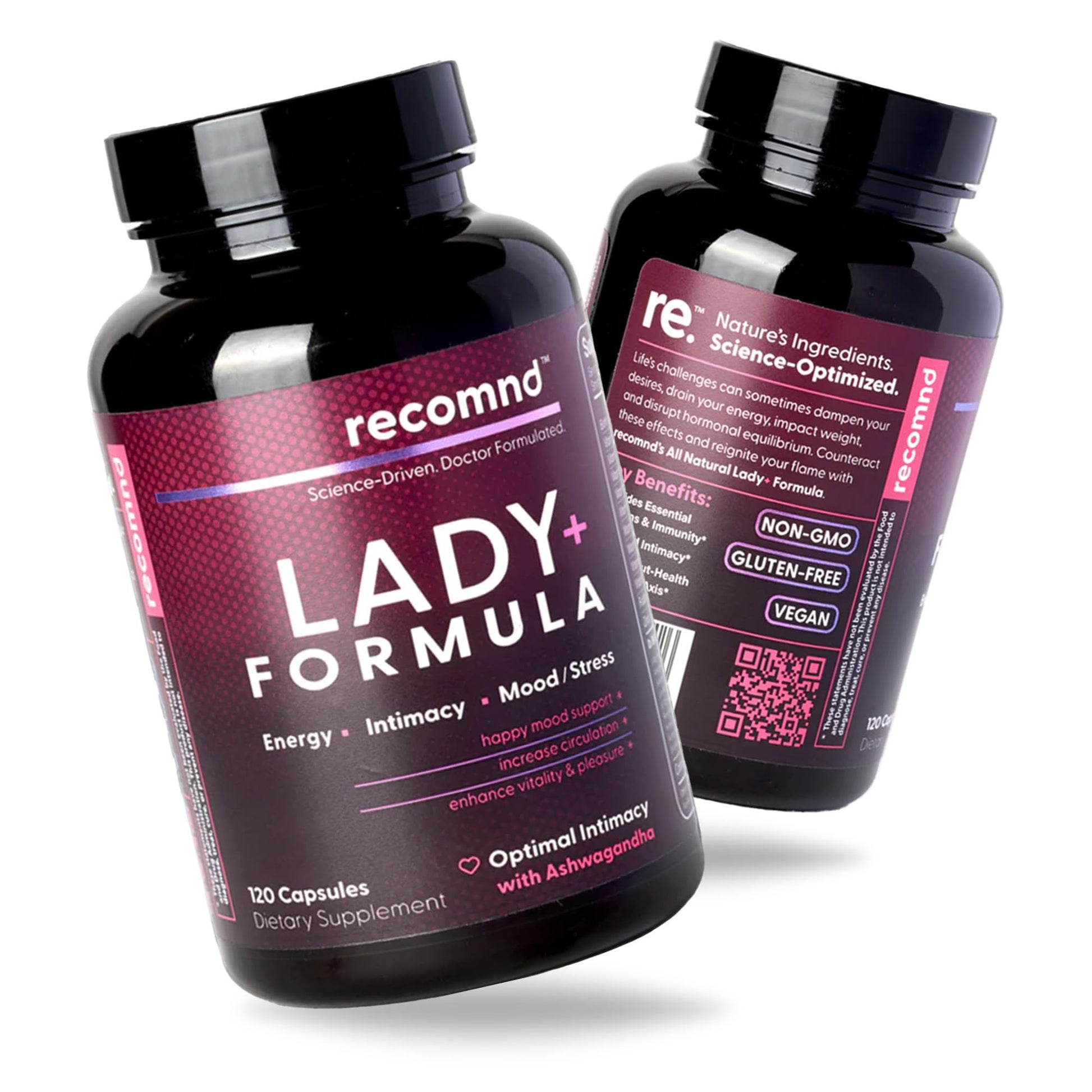 recomnd Lady+ Formula Multivitamin for Women 120 Capsules