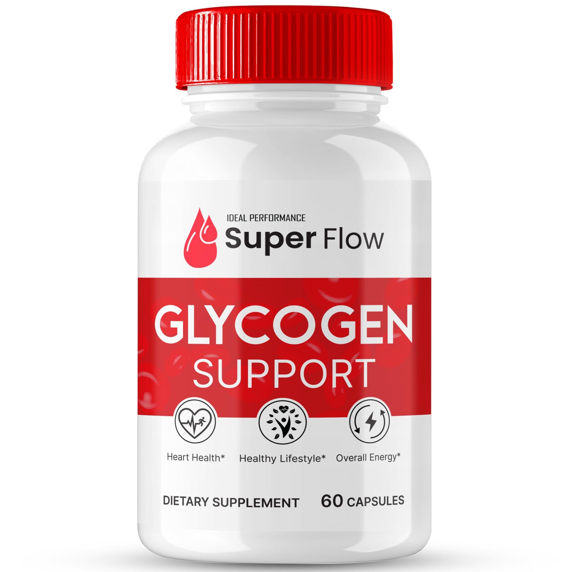 IDEAL PERFORMANCE Super Flow Glycogen Support Capsule 60 Count