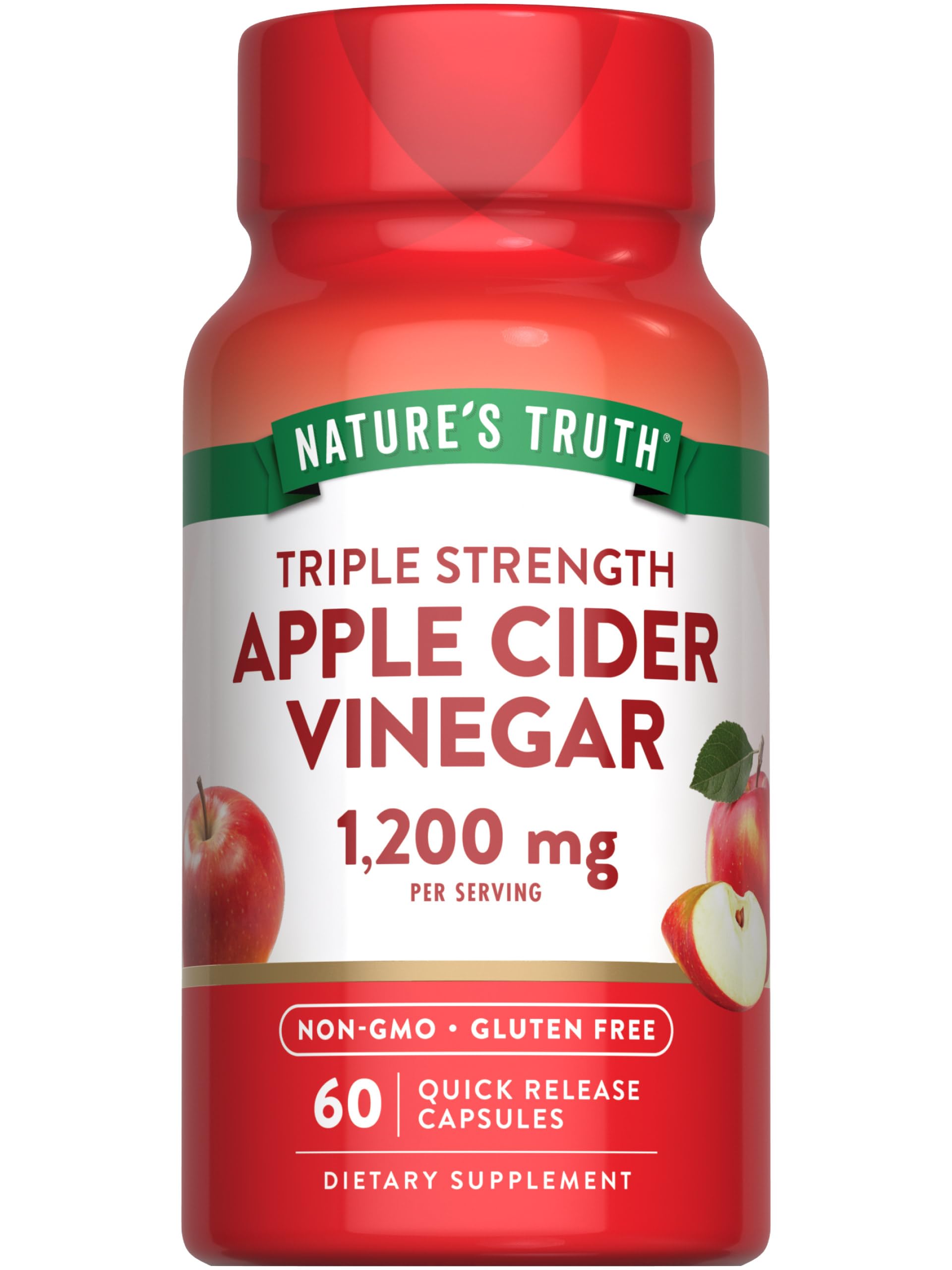 Nature's Truth Apple Cider Vinegar Capsules 60 Count