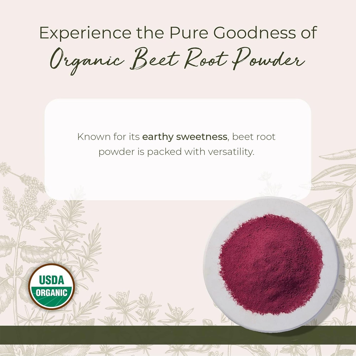 Starwest Botanicals Organic Beet Root Powder 16 oz