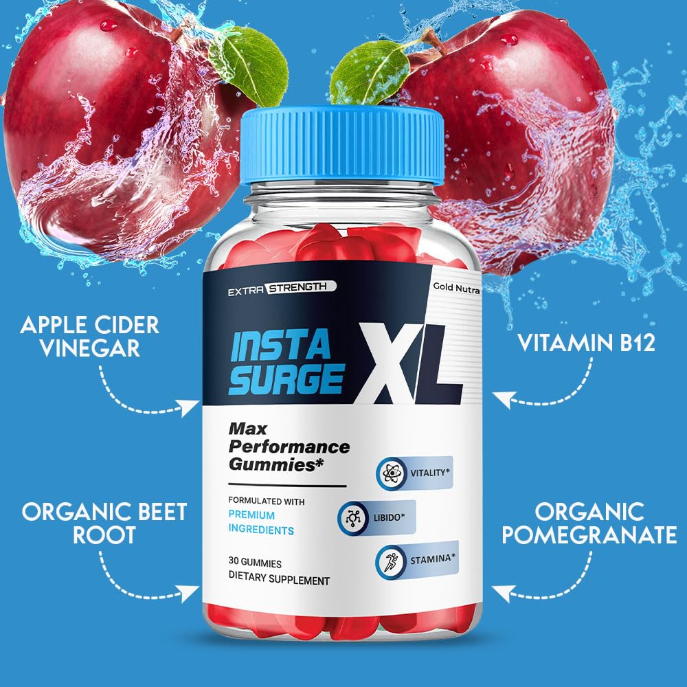 Gold Nutra Insta Surge XL Gummies 1 Count